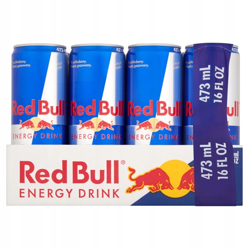Red Bull Napój energetyczny 12 x 473 ml